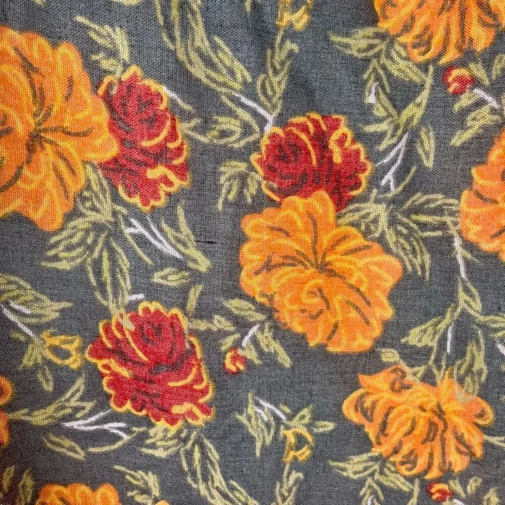 Serra Floral Print Kimono Wrap One Size